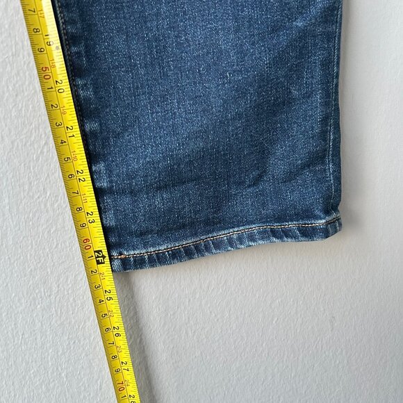 Veronica Beard Arya High Rise Straight Jeans Bright Blue Denim Women's Size 27 - Picture 9 of 9